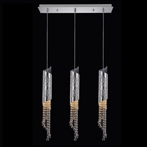 подвесной светильник crystal lux credo l- chrome в Мурманске