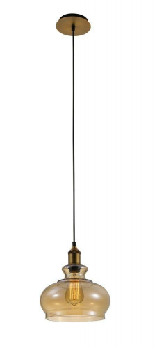 подвесной светильник crystal lux sonnette sp1 amber в Мурманске