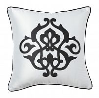 подушка с геральдическими лилиями fleur de lys white i в Мурманске