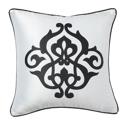 подушка с геральдическими лилиями fleur de lys white i в Мурманске