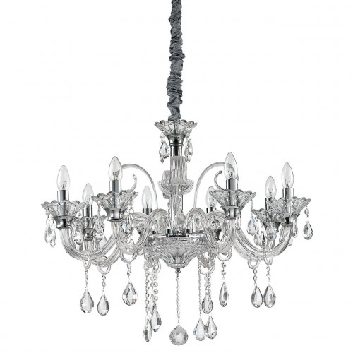 подвесная люстра ideal lux colossal sp8 trasparente в Мурманске