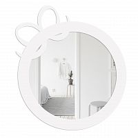 зеркало круглое с бантом белое ribbon в Мурманске