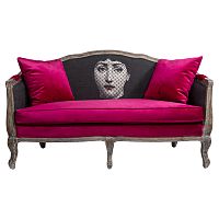 диван «вуаль руж» fornasetti прямой розовый в Мурманске