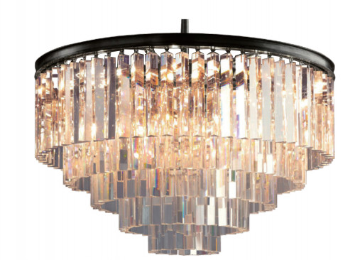 люстра odeon 5 rings черное основание в Мурманске