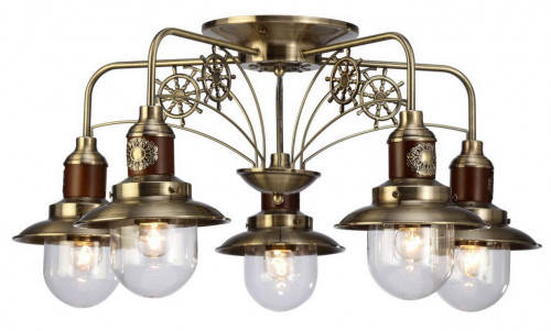 потолочная люстра arte lamp sailor a4524pl-5ab в Мурманске