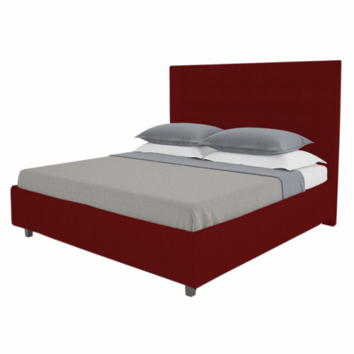 кровать двуспальная 160х200 красная royal black в Мурманске