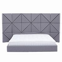 кровать двуспальная 160х200 фиолетовая floe comforty в Мурманске