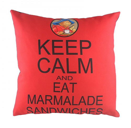 подушка с медвежонком паддингтоном keep calm в Мурманске