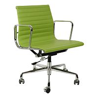 кресло eames style салатовая кожа в Мурманске