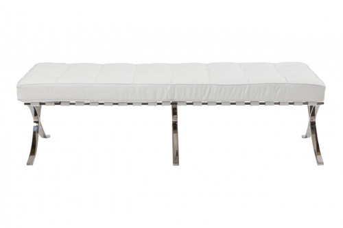 оттоманка barcelona loveseat белая в Мурманске