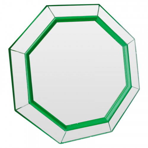 зеркало венецианское восьмиугольное зеленое juicy greens в Мурманске
