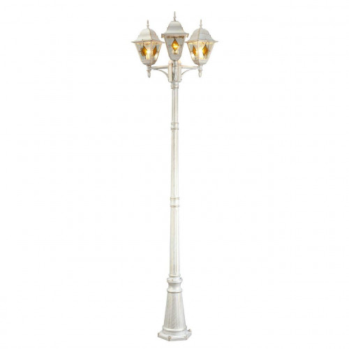 садово-парковый светильник arte lamp berlin a1017pa-3wg в Мурманске