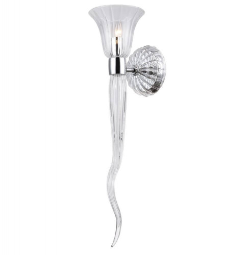 бра crystal lux linda ap1 chrome в Мурманске