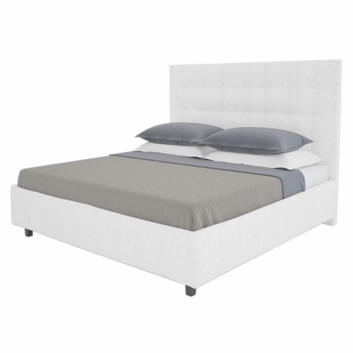 кровать белая большая 200х200 royal black в Мурманске