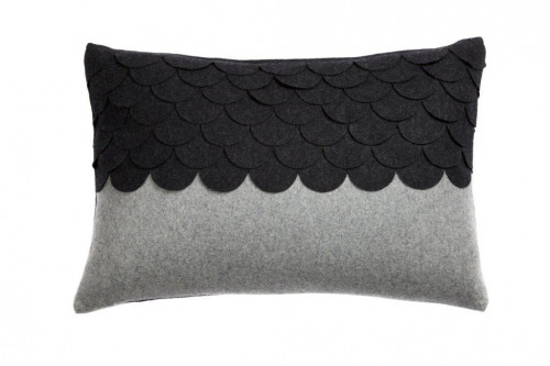 подушка c узором marbella dark gray в Мурманске