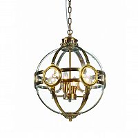 подвесной светильник hagerty 4 ant.brass от delight collection в Мурманске