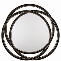 зеркало круглое черное большое диаметр 120 см round s в Мурманске