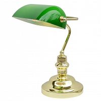 настольная лампа arte lamp banker a2491lt-1go в Мурманске