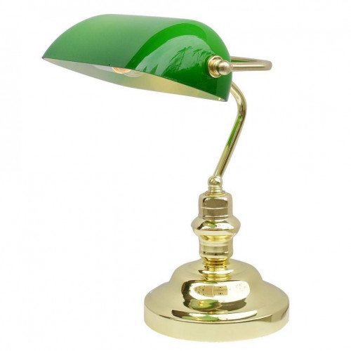 настольная лампа arte lamp banker a2491lt-1go в Мурманске