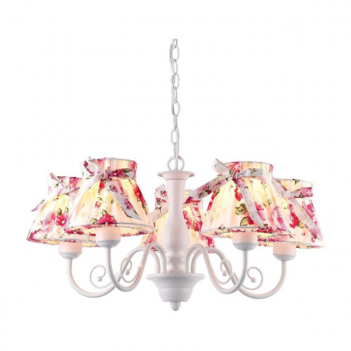 подвесная люстра arte lamp a7021lm-5wh в Мурманске