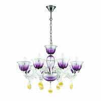 подвесная люстра odeon light ninfea 3930/8 в Мурманске