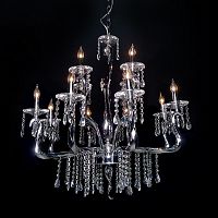 люстра mdp09059-12a от illuminati прозрачная/ хром в Мурманске