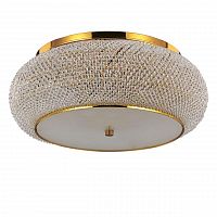 потолочный светильник ideal lux pasha pl10 oro в Мурманске