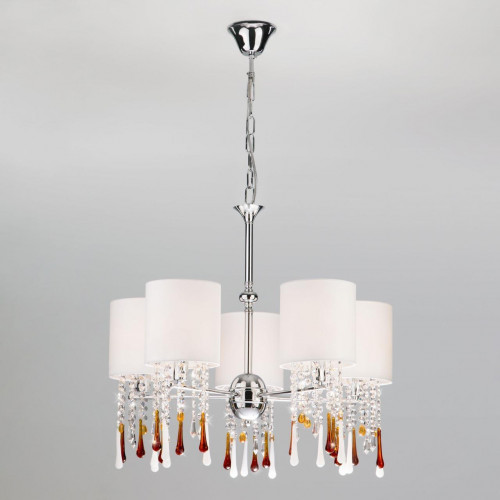 подвесная люстра bogates glamour 300/5 strotskis в Мурманске
