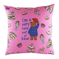 подушка с принтом paddington bear pink в Мурманске