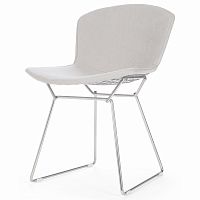 стул bertoia с обивкой серый в Мурманске