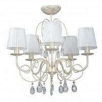потолочная люстра vitaluce v1186/5pl белая в Мурманске