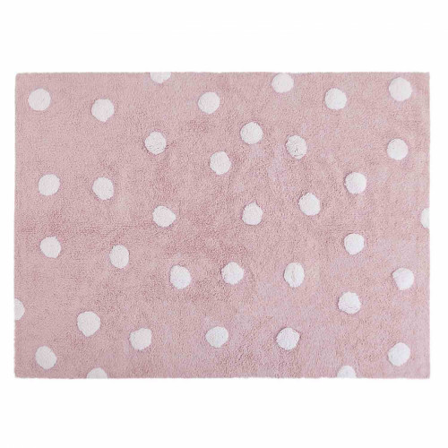 ковер polka dots розовый-белый в Мурманске