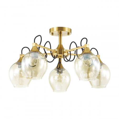 потолочная люстра lumion megan 3777/5c желтая в Мурманске