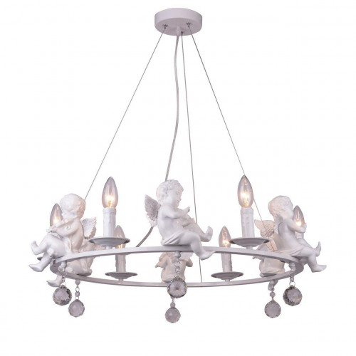 подвесная люстра arte lamp amur a4288lm-6wh в Мурманске