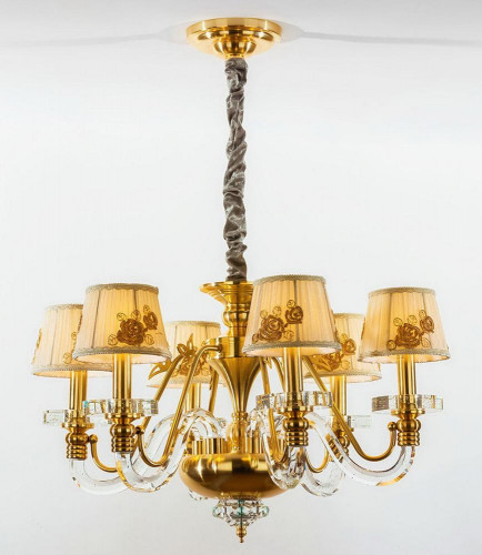 подвесная люстра idlamp domenica 402/6-ledoldbronze в Мурманске