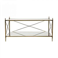 стол кофейный cross bar прозрачный в Мурманске