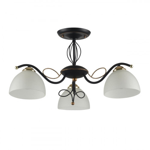 потолочная люстра idlamp ragia 554/3pf-blackpatina в Мурманске