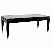 столик журнальный black glass top чёрный в Мурманске