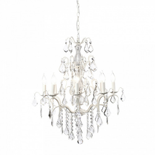 люстра meridian белая, прозрачная в Мурманске