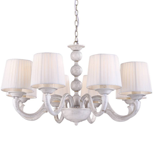подвесная люстра arte lamp alba a9395lm-8wg в Мурманске
