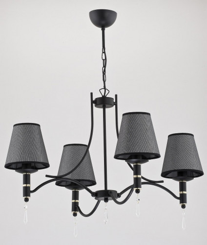 подвесная люстра alfa abil black silver 22964 в Мурманске