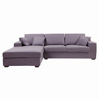 диван reid chaise угловой модульный фиолетовый в Мурманске