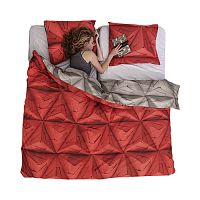 постельное белье оригами красный (200*220) в Мурманске