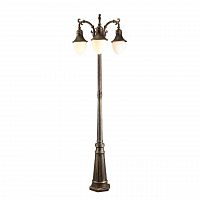 садово-парковый светильник arte lamp vienna a1317pa-3bn в Мурманске