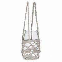 фонарь с макраме белого цвета в Мурманске