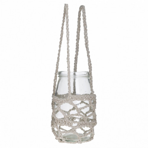 фонарь с макраме белого цвета в Мурманске