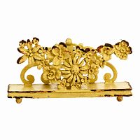 подставка для визиток pewter flower золотой в Мурманске