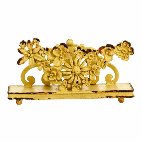 подставка для визиток pewter flower золотой в Мурманске