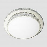 потолочный светодиодный светильник ambrella light orbital crystal f95 ch/cl 72w d600 в Мурманске