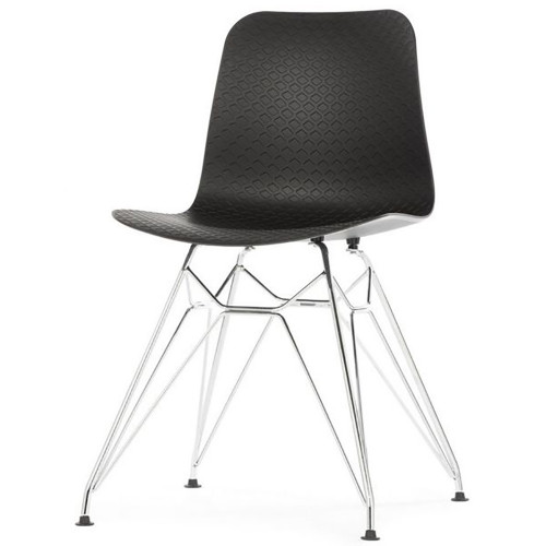 стул eiffel (eames style) черный в Мурманске